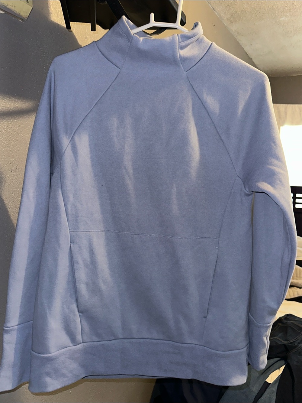 Fabletics Light Blue Turtleneck Sweater